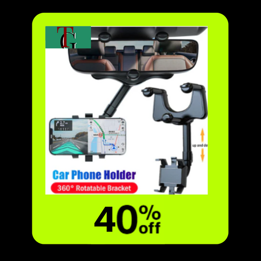 360° Rotatable Smart Phone Car Holder