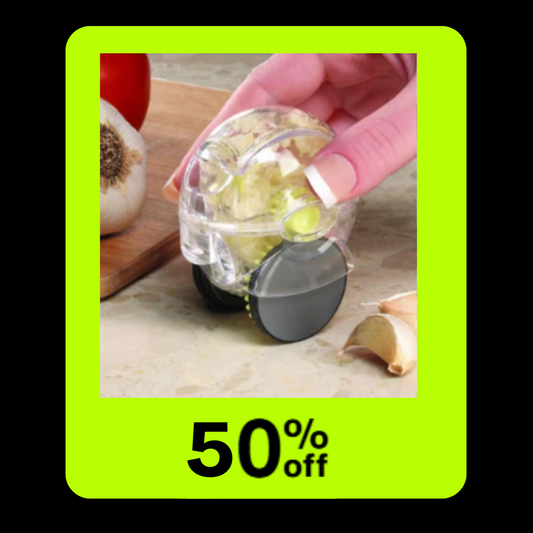 Rolling Garlic Chopper