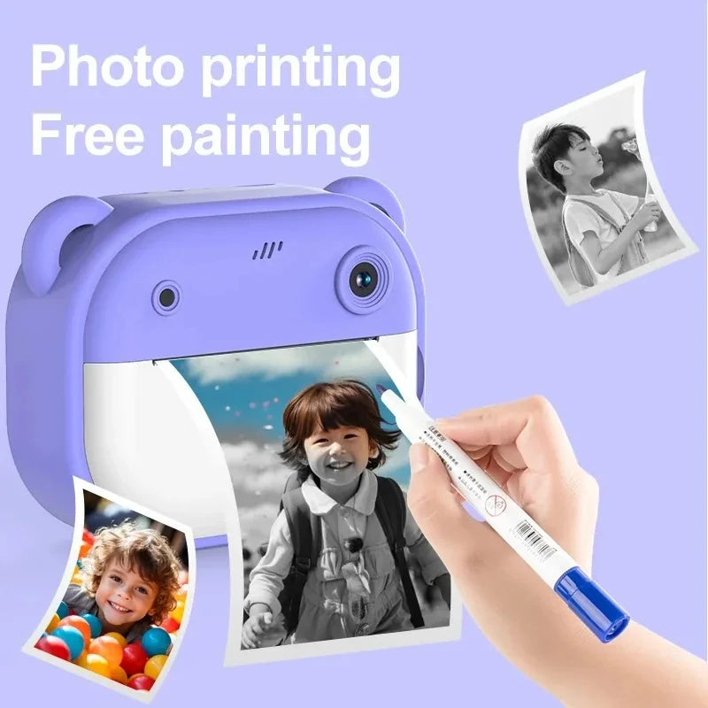 Kids Camera Instant Print, Camera for Kids with Printable Photos.