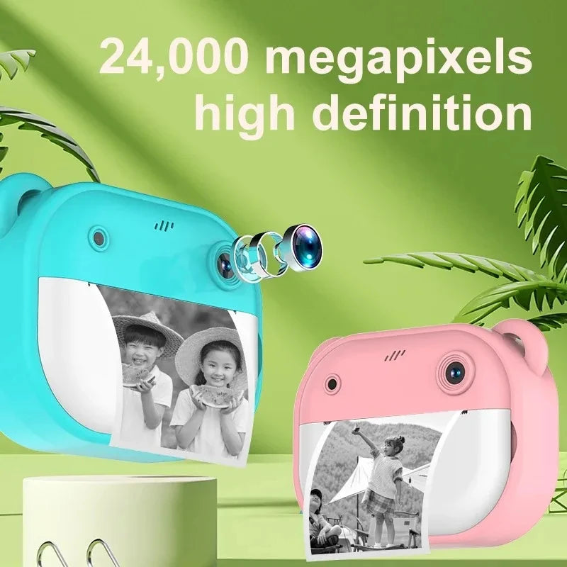 Kids Camera Instant Print, Camera for Kids with Printable Photos.